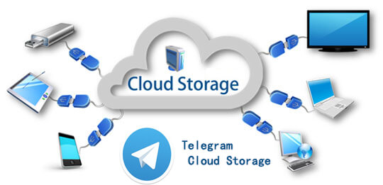 آموزش ذخیره سازی ابری در تلگرام